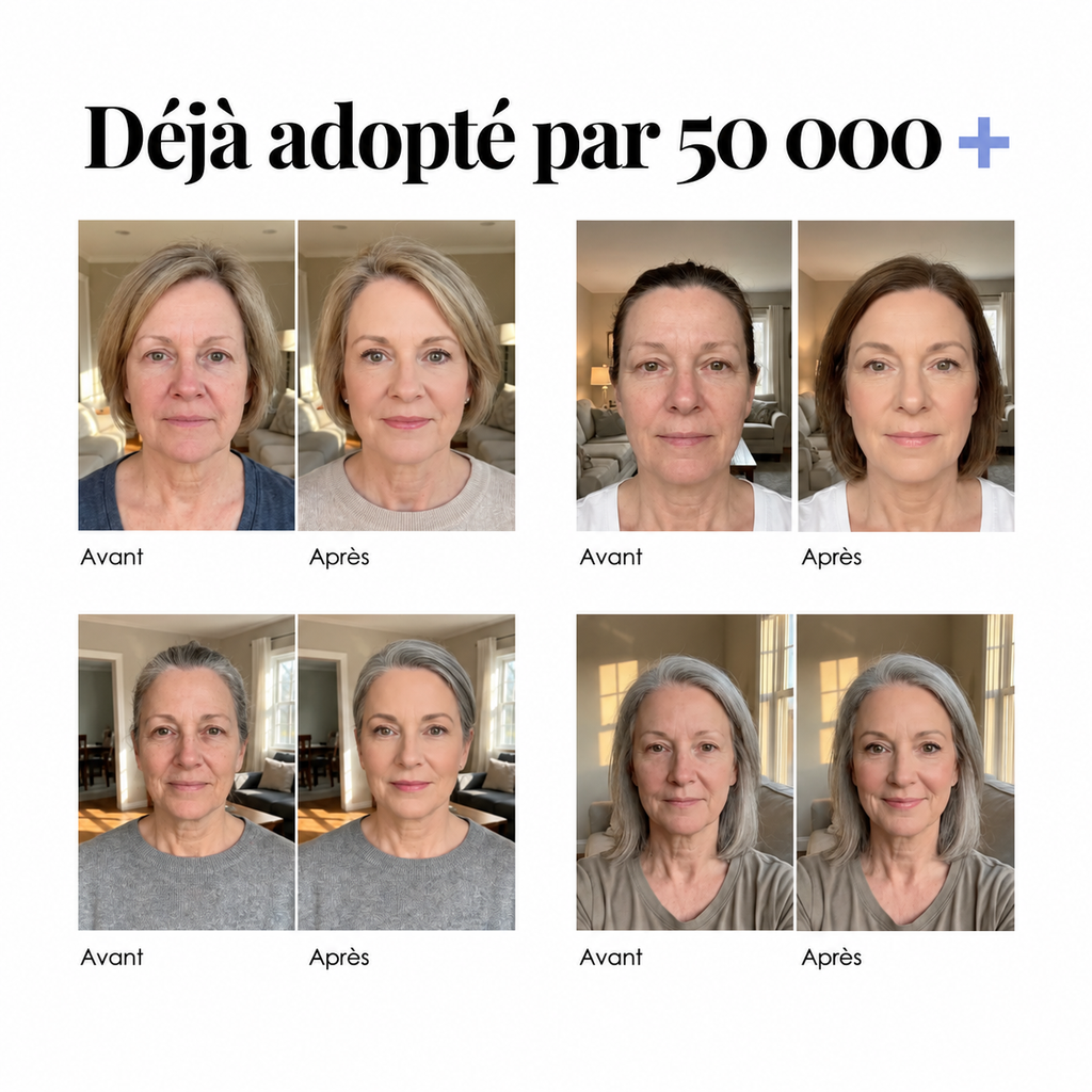 Fond de teint changeant de couleur